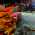Grave colisão frontal deixa dois mortos e quatro feridos em SC