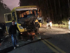 Motorista morre em grave acidente com ônibus escolar em Treviso (FOTOS)