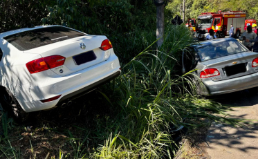 Acidente deixa duas mulheres feridas em Siderópolis