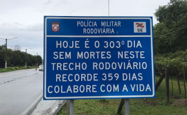 SC-108: Mais de 300 dias sem acidentes com mortes (VÍDEO)