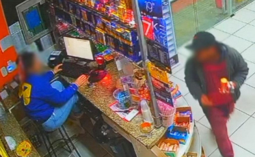 Suspeito de roubo a posto de combustíveis é identificado em Criciúma