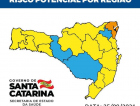 Covid-19: Matriz de risco de SC aponta nenhuma região no gravíssimo