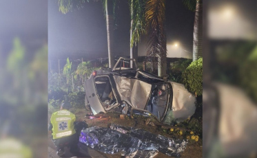 Acidente na SC-108 deixa duas jovens mortas e dois feridos graves em Braço do Norte