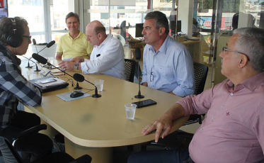 Comitiva do PMDB fala sobre as eleições 2018