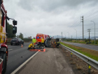 Capotamento na BR-101 em Tubarão assusta motoristas, mas todos os ocupantes escapam ilesos