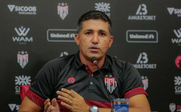 'Heriberto Hülse é um dos estádios mais difíceis do Brasil', diz técnico do Atlético-GO