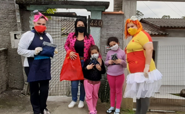 Serviço de Convivência Vila Miguel realiza entregas