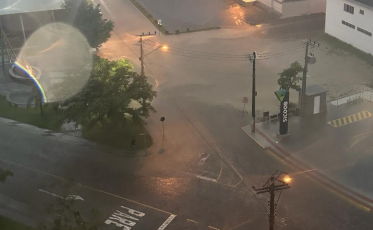 Morro da Fumaça registra 70 milímetros de chuva e tem pontos de alagamento
