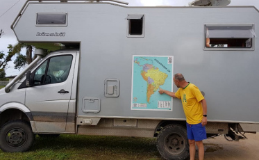 Turistas alemães no Campestre