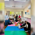 Projeto apoiado pela Coopera transforma tecido em acolhimento para crianças da região