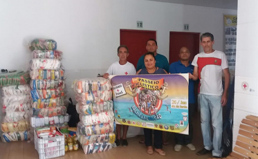 Cras do Rincão recebe 895 kg de alimentos