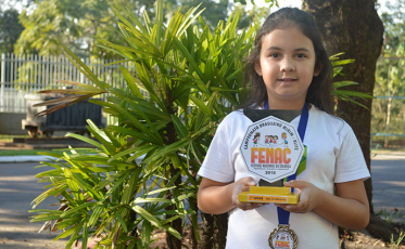 Aluna Satc é campeã brasileira de Xadrez Blitz