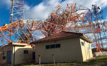 Vendaval ocasiona prejuízos para emissoras de rádio em SC