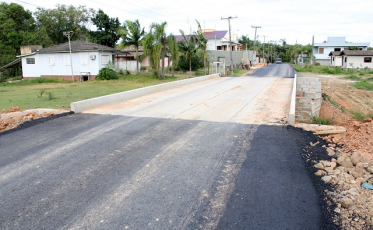 Prefeitura conclui obras de asfaltamento na Primeira Linha