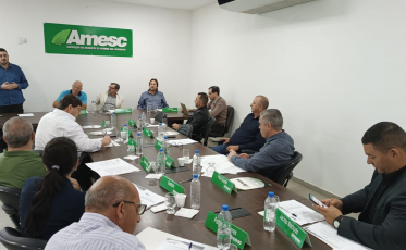 Prefeitos da Amesc alinham decisões regionais