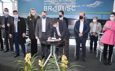 Agora é tudo com a CCR na BR-101 Sul