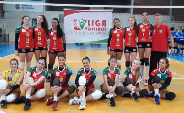 Vôlei de Forquilhinha fatura etapa da Liga de SC