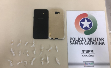 Adolescente é apreendido com crack