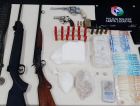 PM de Criciúma apreende drogas, armas de fogo e munições neste sábado
