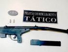 PM apreende Arma Artesanal na Próspera