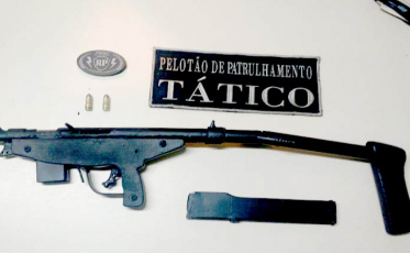 PM apreende Arma Artesanal na Próspera
