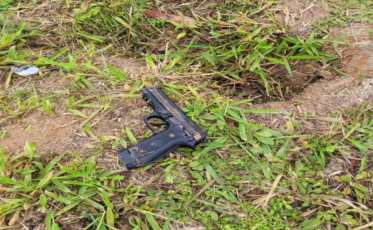 Pistolas são encontradas abandonadas no Morro dos Conventos, em Araranguá