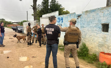 Operação policial em Araranguá busca esclarecer homicídio de adolescente