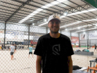 Melhor atleta de Beach Tennis do Brasil elogia estrutura de treinos em Criciúma