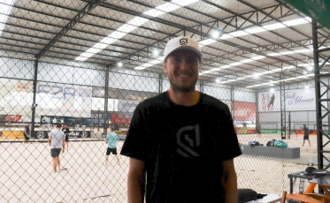 Melhor atleta de Beach Tennis do Brasil elogia estrutura de treinos em Criciúma