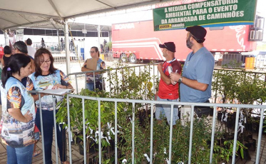 Arrancada de Caminhões: Ação ambiental é realizada durante o evento
