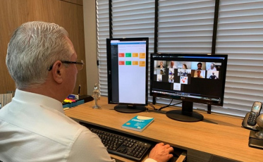 Assembleia virtual de processo de recuperação judicial é realizada no Sul