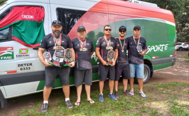 Atiradores de Criciúma faturam medalhas no Catarinense de Tiro