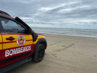Jovem é resgatado de afogamento no Balneário Gaivota