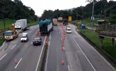 Trânsito volta a se normalizar na BR-101