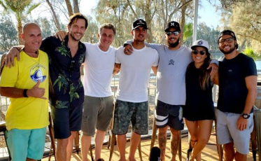 Matéria gravada em Imbituba vai ao ar hoje no Caldeirão do Huck