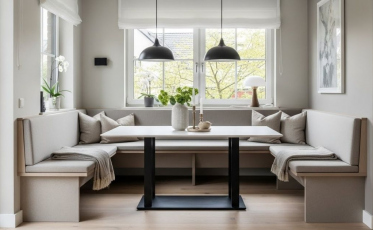 Adeus, cadeiras tradicionais! Bancos de alvenaria ganham espaço na Europa