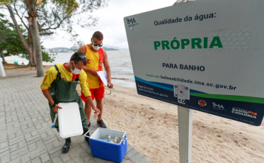 Balneabilidade: Sul com seis pontos impróprios para banho