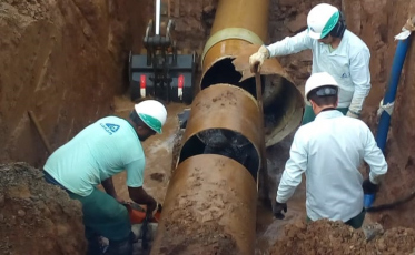 Normalização do abastecimento de água sem hora definida