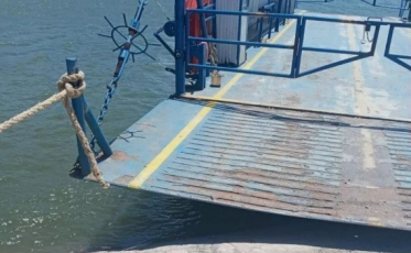 Balsa de Araranguá está paralisada nesta semana