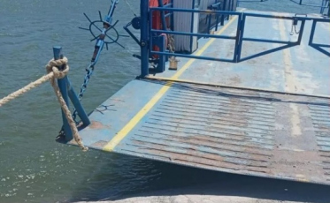 Balsa de Araranguá é paralisada