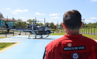 Base própria do Saer avança e deve ser entregue até metade do ano no Aeroporto de Forquilhinha