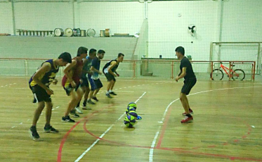 Incentivos para a prática de basquete em Urussanga