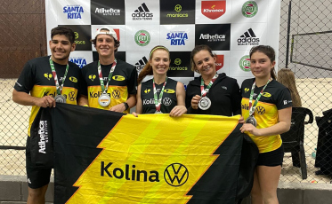 Criciúma Clube conquista vice-campeonato em torneio estadual de Beach Tennis 