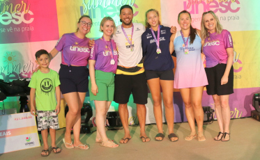 Conheça os vencedores do 1° Desafio Unesc de Beach Tennis (FOTOS)