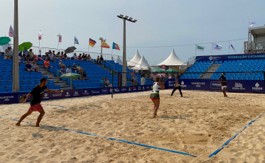 Beach Tennis: Definida a final de duplas mistas no Rincão 
