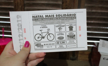 Campanha Natal Mais Solidário promove rifa beneficente
