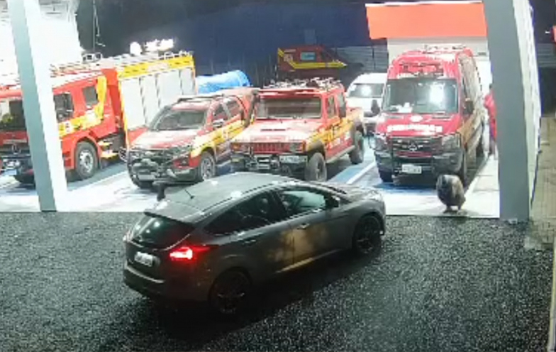 Vídeo: Recém-nascida de 5 dias é salva após atendimento emergencial em quartel de Braço do Norte