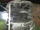 Içara: incêndio deixa motor e painel de carro destruídos