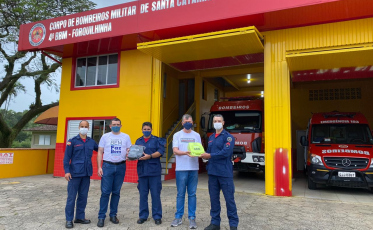 Bombeiros de Forquilhinha recebem importante doação