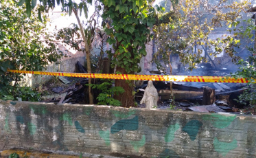 Corpo de Bombeiros utilizam 4 mil litros de água para combater incêndio 